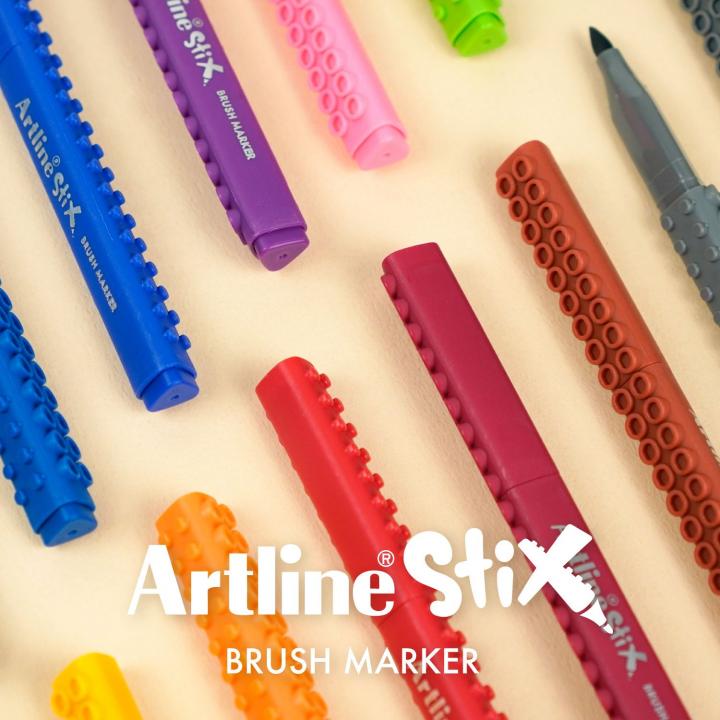 【終売】Artline StiX BRUSH MARKER スティックス ブラッシュマーカー