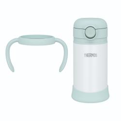 サーモス THERMOS まほうびんのベビーストローマグ 350ml 水筒 保冷専用 お手入れ簡単 交換用ストロー付_3