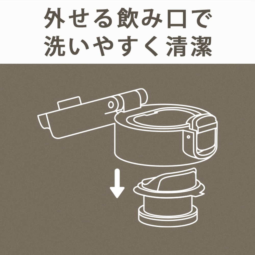 フォルテック 食洗器対応 シームレス 水筒 マグボトル 500ml ワンタッチ栓 真空断熱ボトル 保温 保冷_4