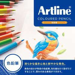 Artlineアートライン 色鉛筆 12色セット_2